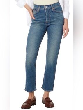 🌺NWT LEVI’S WEDGIE STRAIGHT JEANS SIZE 25x28🌺